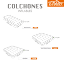 Colchón Inflable Ecology con Bolsa Queen