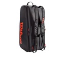 Bolso de Tenis Wilson Tour 12 Pk Rojo/Negro