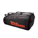 Bolso de Tenis Wilson Tour 12 Pk Rojo/Negro