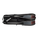 Bolso de Tenis Wilson Advantage II Six Bag Negro/Blanco
