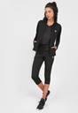 Buzo Con Capota Wilson C/R French Terry Dama 98395 Negro