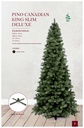 Árbol Pino Canadian King Slim de Luxe ILU Verde Claro 8" 2.40 Mt