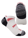 Calcetin/Media tobillera deportiva de fibra sintetica Wilson Unisex X3 Surtido Unitalla