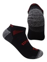 Calcetin/Media tobillera deportiva de fibra sintetica Wilson Unisex X3 Surtido Unitalla