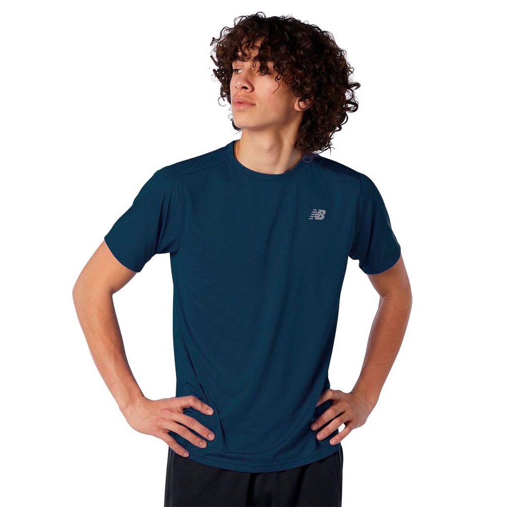 Camiseta de hombre New Balance Accelerate Azul Marino