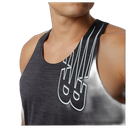 Camiseta de hombre New Balance Printed Fast Gris