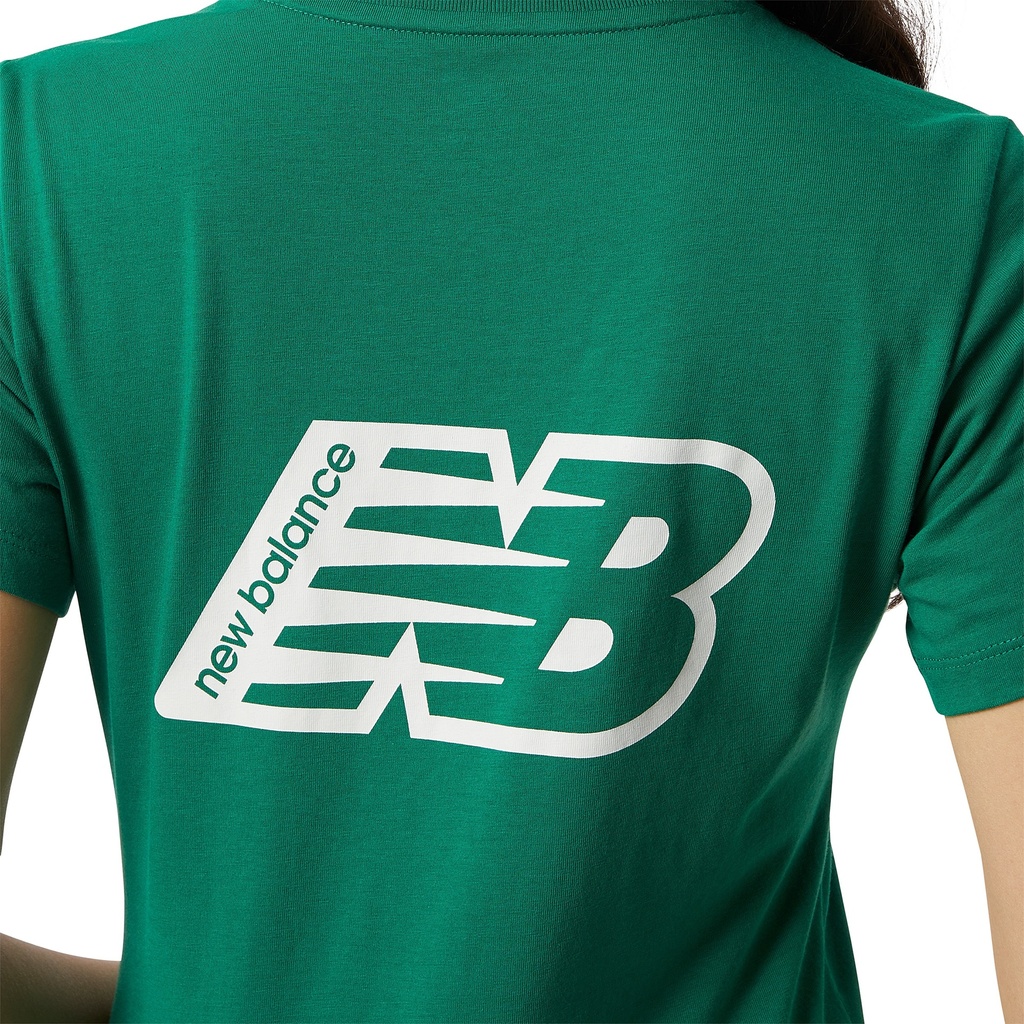 Camiseta de Mujer New Balance Essentials Verde