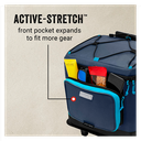 Bolso Termico con ruedas Coleman capacidad 42 latas Azul