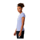 Camiseta de mujer New Balance Essentials Morado