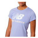 Camiseta de mujer New Balance Essentials Morado