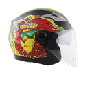 Casco Semi Integral Edge Helmet Jaguar Reggae Doble Visor
