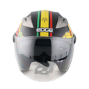 Casco Semi Integral Edge Helmet Jaguar Reggae Doble Visor