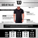 Camiseta Wilson Perforada Caballero 71540 Azul Rey