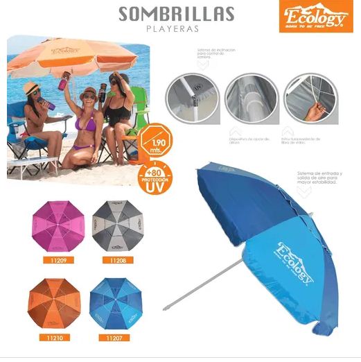 Sombrilla Ecology Uv Fibra Max (1° Edición)