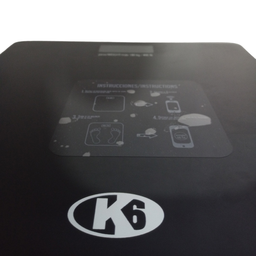 Balanza Digital Bluetooth K6