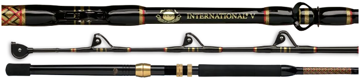 Penn Caña International 6´0" 50-100 Lb Grip Tipo A Guia De Rolineras Y Ojos Vs5010Rs60 