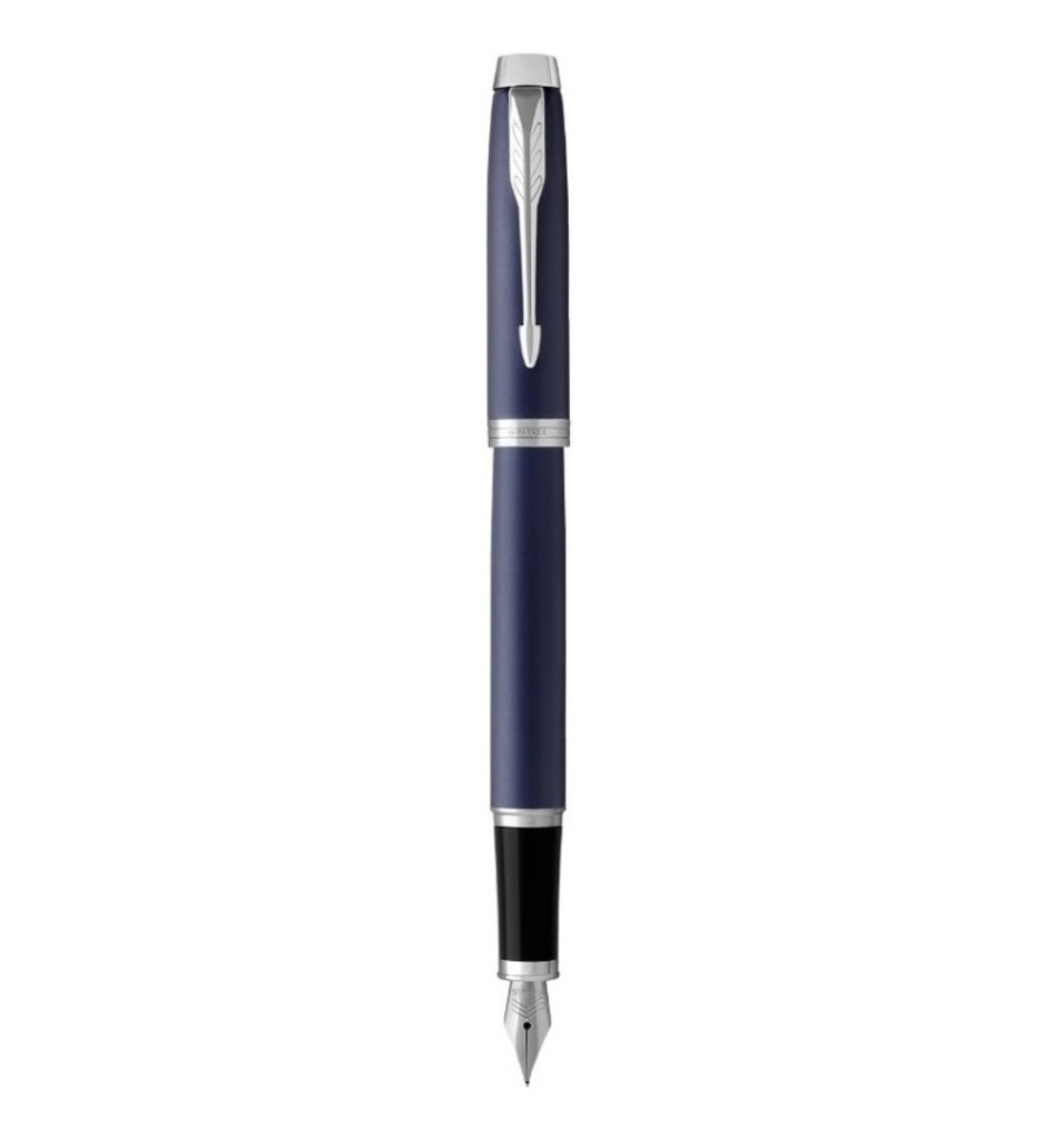 Bolígrafo Estilógrafo  Expo Azul Acabado Cromo