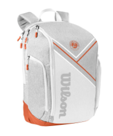 Bolso de Tenis Wilson Super Tour Roland Garros Backpack 2022 (Blanco)