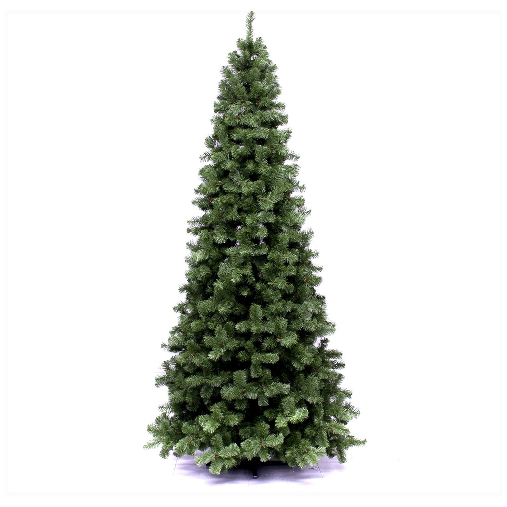 Árbol Pino Canadian King Slim de Luxe ILU Verde Claro 8" 2.40 Mt