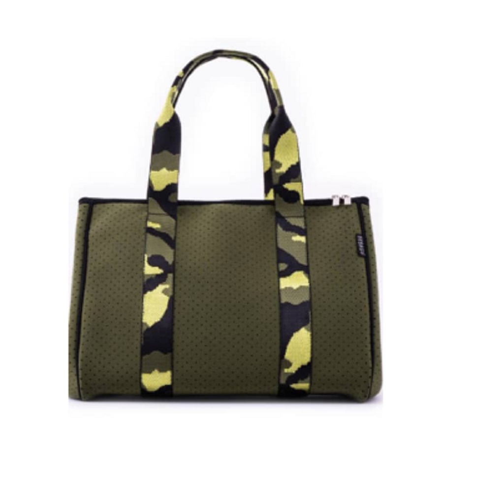 Bolso Casual Multiuso Urbagg Neopreno Verde Olivo