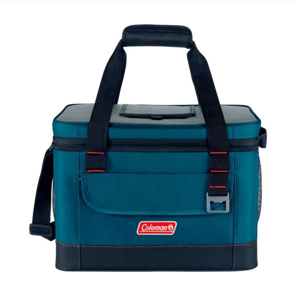 Bolso Térmico Coleman Capacidad 30 Latas Azul con Negro