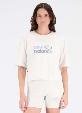 Camiseta Mujer New Balance Essentials Reimagined Dual Colored