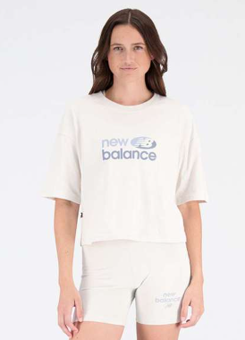 Camiseta Mujer New Balance Essentials Reimagined Dual Colored Blanco (8 unidades) (copiar)