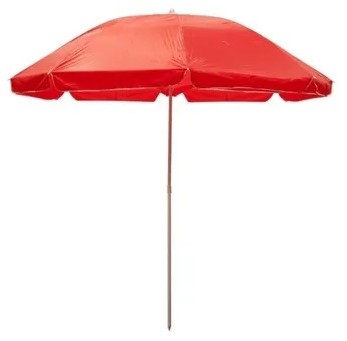 [ECO-3051] Sombrilla Ecology Promocional 1.4 m Roja