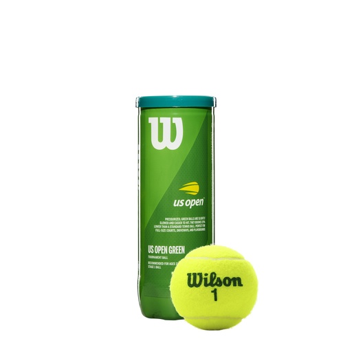 [WRT137500] Tennis Ball Wilson US Open Green Dot x3