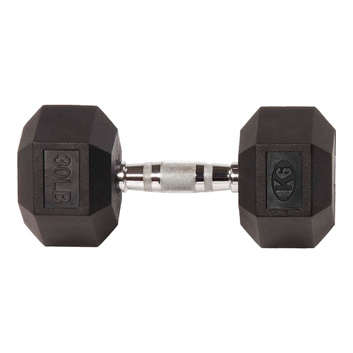 [66845] Mancuerna Hex Encauchetada (30 lb)